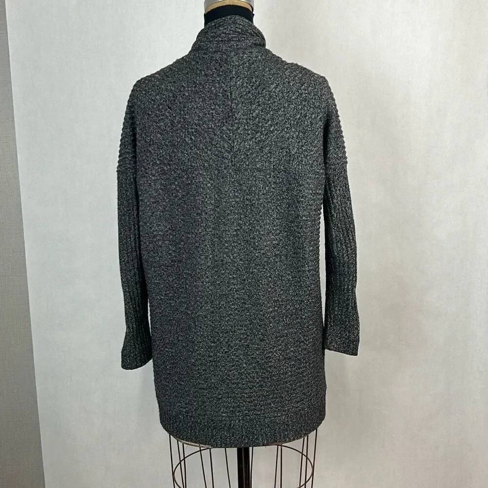 Gap Long Cardigan Sweater Dark Gray Sz Small